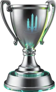 Prize placement 2 trophy